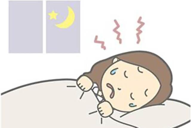 睡眠障害の主な症状